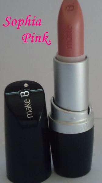 Batom Make B. Rosa chic.